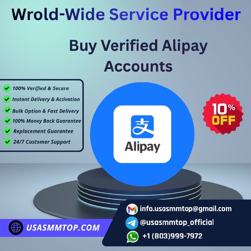 Buy Verified Alipay Accounts