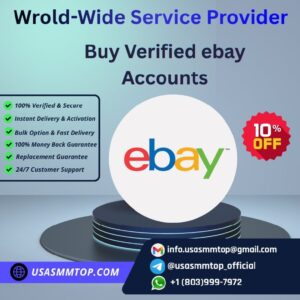 Buy Verified eBay Accounts